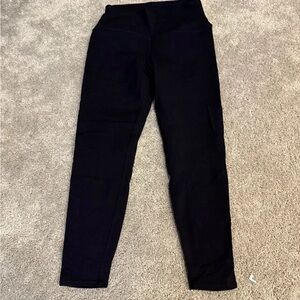 Black High-Waisted Leggings